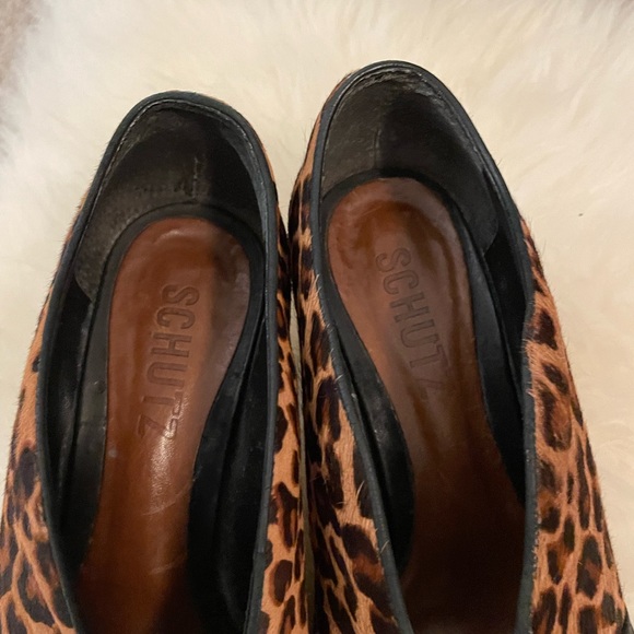 Peep toes animal pring - very good condition - schutz - Picture 5 of 7